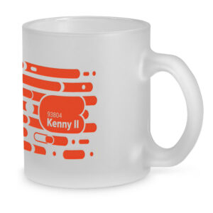 Caneca de Vidro com Gravação